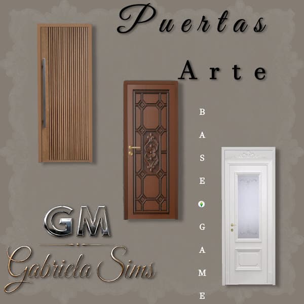 Двери Puertas Arte door set
